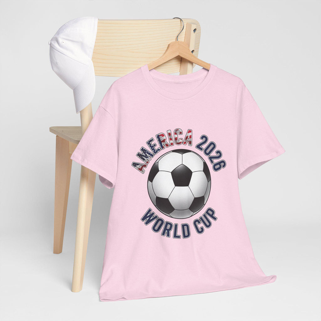 America 2026 World Cup Soccer Tee | Soccer Ball USA Design