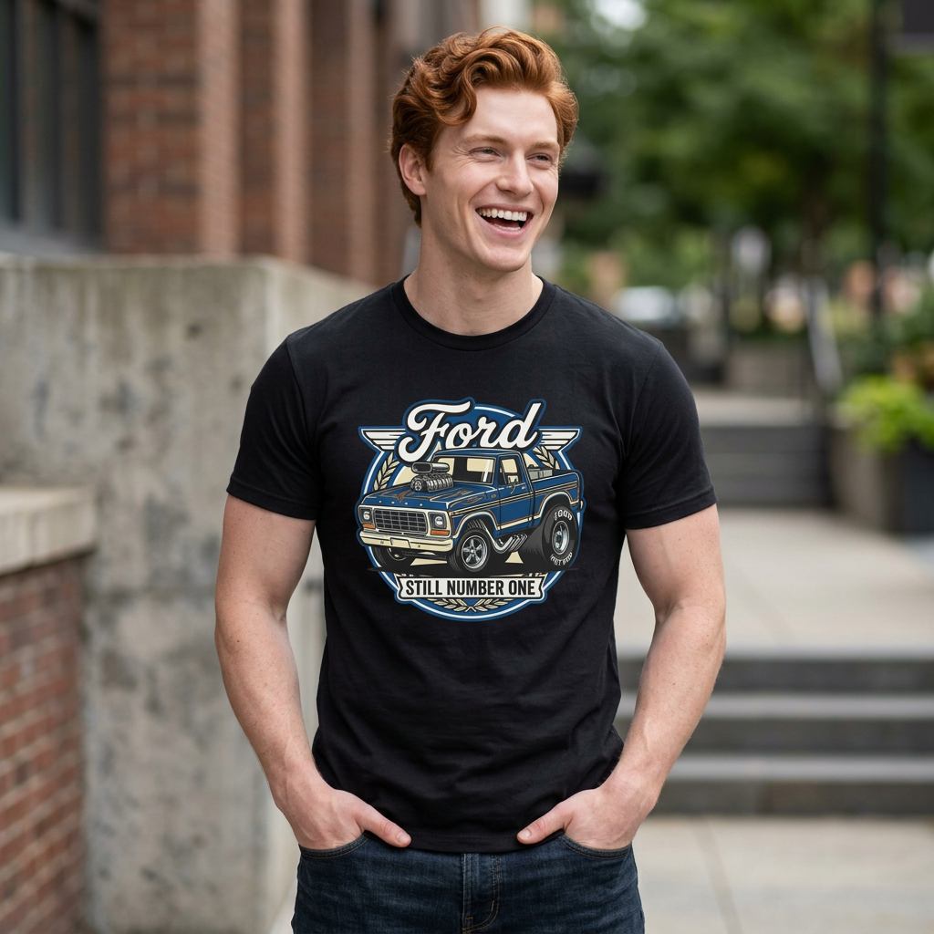 Ford Vintage F-150 Truck Tee | Still Number One graphic shirt