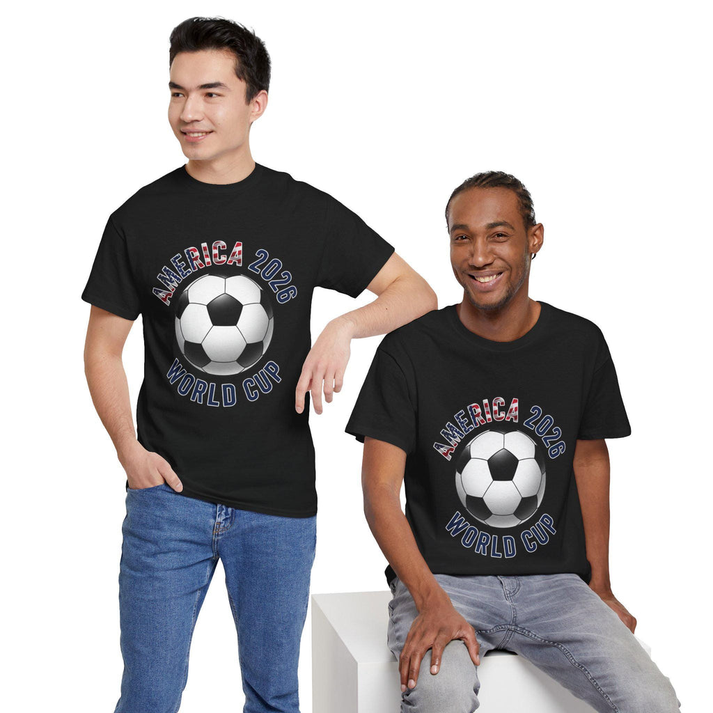 America 2026 World Cup Soccer Tee | Soccer Ball USA Design